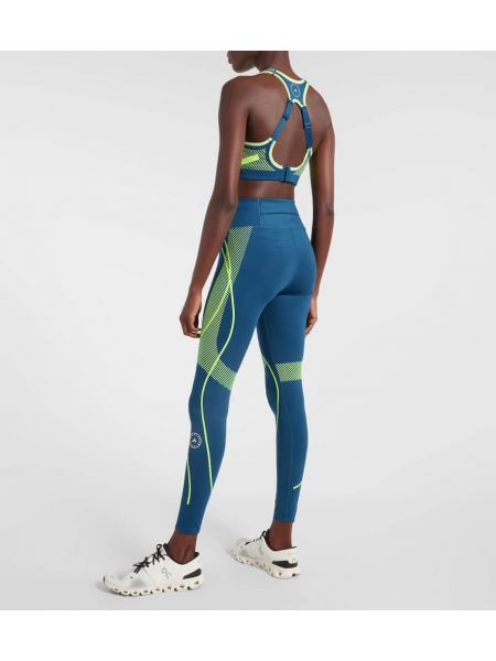 Αθλητικό παντελόνι με ψηλή μέση Adidas By Stella Mccartney γκρι