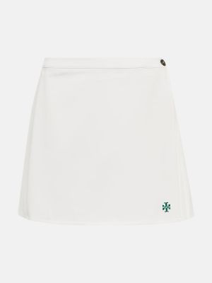 Mini spódniczka plisowana Tory Sport biała