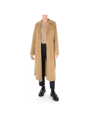 Abrigo de lana Michael Kors marrón