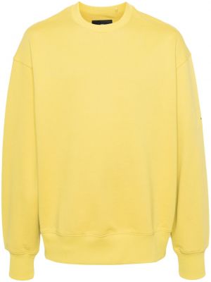 Sweatshirt aus baumwoll Y-3 gelb