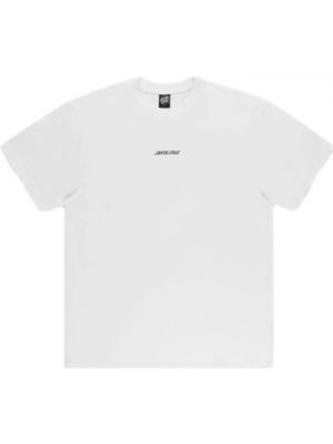 Koszulka z krótkim rękawem Santa Cruz biała