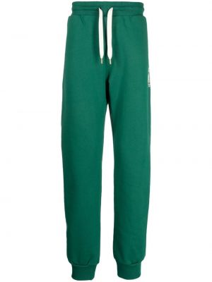 Teplákové nohavice Casablanca zelená