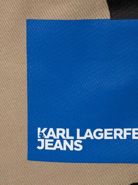 Valiză Karl Lagerfeld Jeans bej