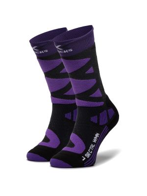 Ponožky X-socks fialová