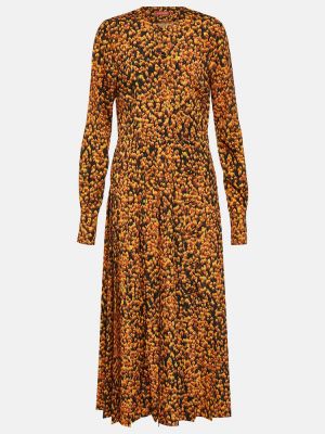 Μίντι φόρεμα με σχέδιο Altuzarra πορτοκαλί