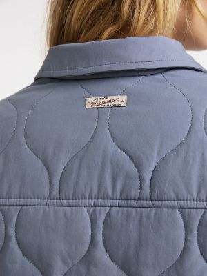 Starpsezonu sieviešu jaka Dreimaster Vintage zils