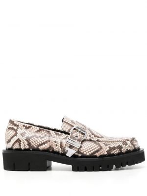 Loafers Moschino brun