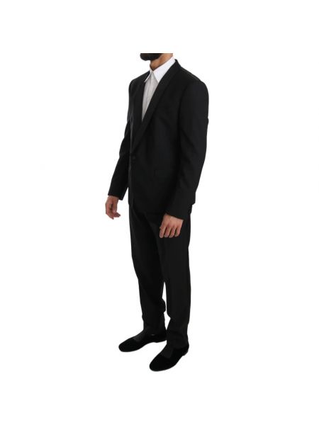 Garnitur slim fit wełniany Dolce And Gabbana