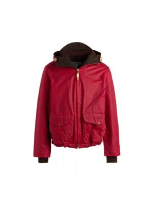 Czerwony płaszcz zimowy Manifattura Ceccarelli