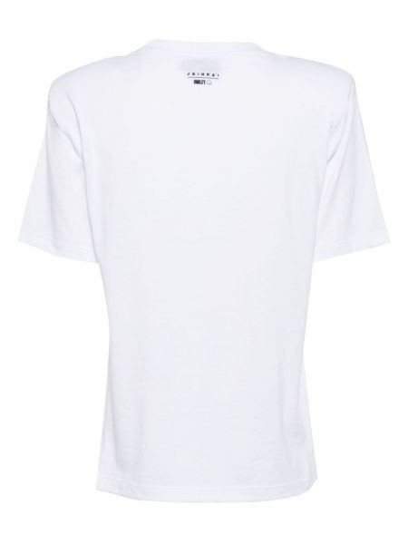 Bavlněné tričko Joshua Sanders bílé