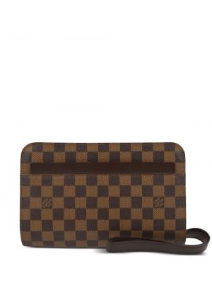Clutch torbica Louis Vuitton smeđa