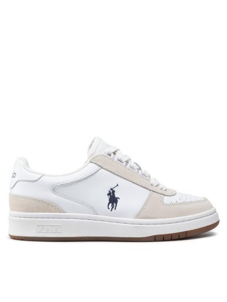 Αθλητικό sneakers Polo Ralph Lauren λευκό