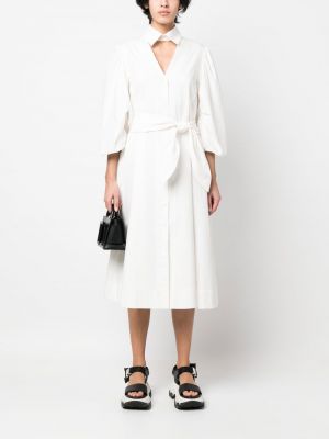 Robe chemise Karl Lagerfeld blanc