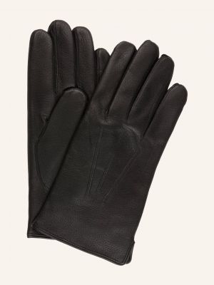 Kožené rukavice Tr Handschuhe Wien černé
