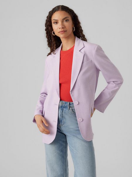 Пиджак Vero Moda фиолетовый