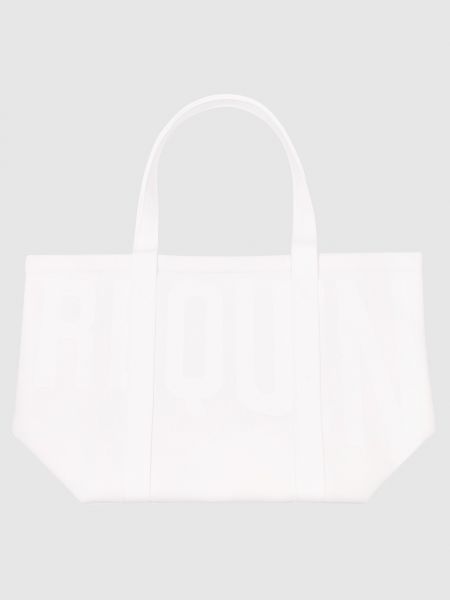 Пляжна сумка з принтом Vilebrequin біла