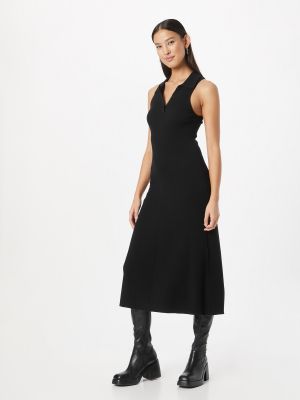 Πλεκτή φόρεμα Designers Remix μαύρο
