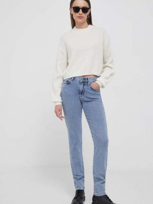 Шерстяной свитер Calvin Klein Jeans бежевый