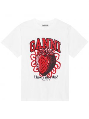 Majica s printom Ganni