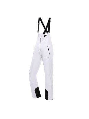 Pantaloni softshell Alpine Pro alb