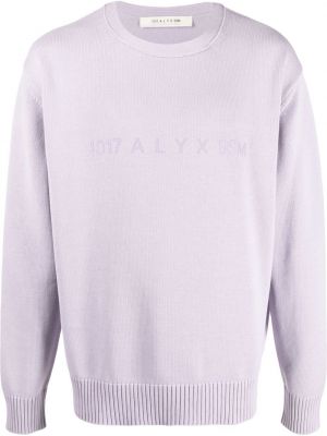 Puloverel tricotate cu imagine 1017 Alyx 9sm violet