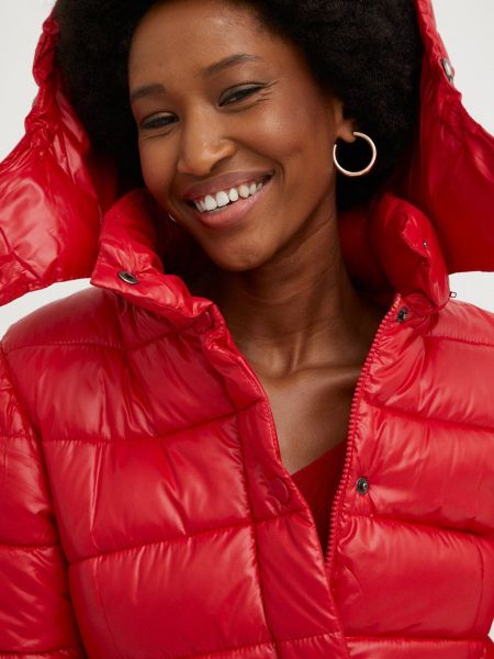 Téli kabát Answear Lab piros