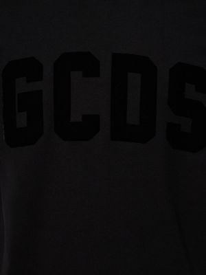 Bavlněné tričko jersey Gcds černé