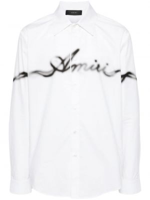 Риза Amiri бяло