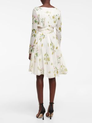 Svilena haljina s cvjetnim printom Giambattista Valli