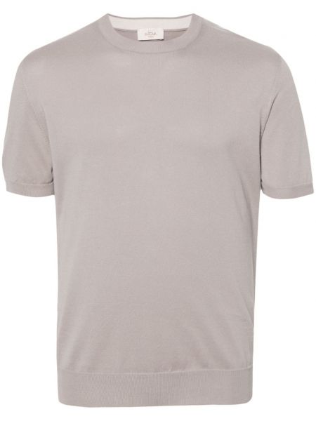 Strick t-shirt mit rundem ausschnitt Altea