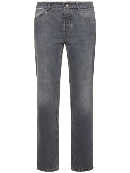 Jeans i bomull Brunello Cucinelli