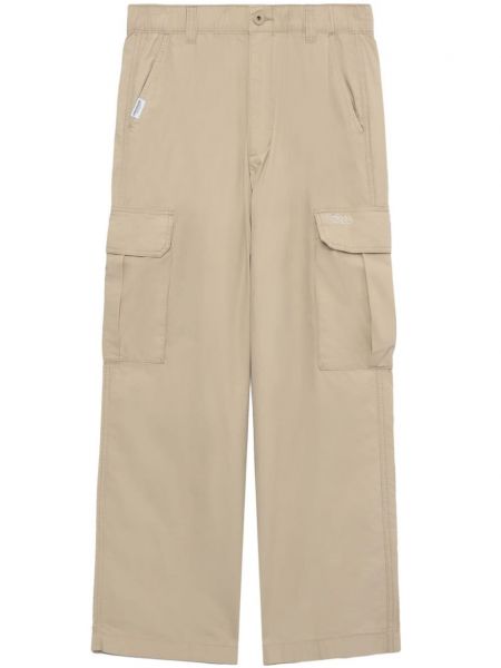 Pantalon cargo en coton large Chocoolate beige