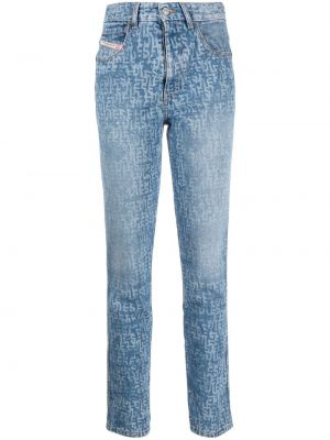 Skinny jeans Diesel blå