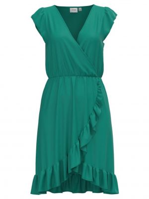 Мини рокля Vila зелено