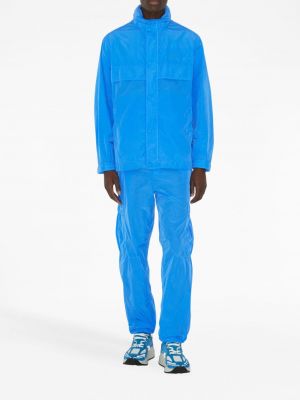 Pantalon cargo avec poches Burberry bleu