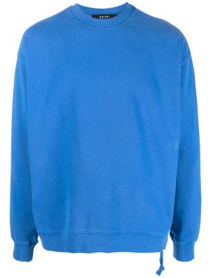 Sweatshirt mit print mit rundem ausschnitt Ksubi blau