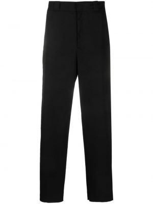 Pantaloni cu picior drept Givenchy negru