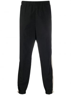 Pantaloni cu dungi Kenzo negru