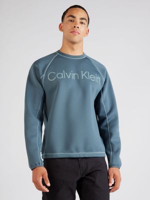 Пуловер Calvin Klein Sport синьо