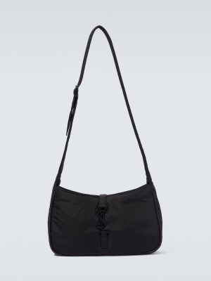 Nylonowa torba na ramię Saint Laurent czarna