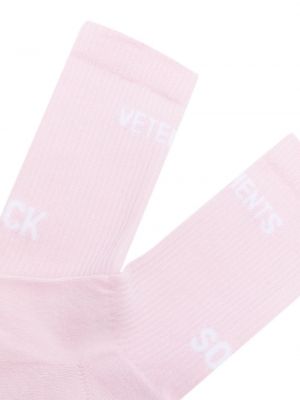 Socken Vetements pink