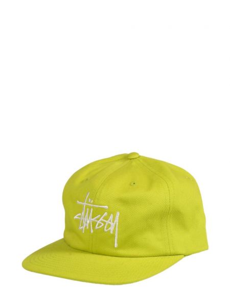 Lippalakki Stüssy keltainen