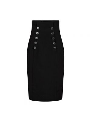 Spódnica ołówkowa z wysoką talią Co'couture czarna