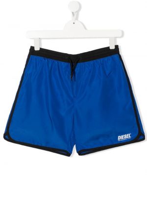 Trykt shorts for jenter Diesel Kids blå