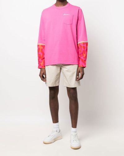 Sweatshirt mit print mit leopardenmuster Sacai