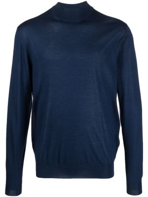 Kašmyro šilkinis džemperis Fedeli mėlyna