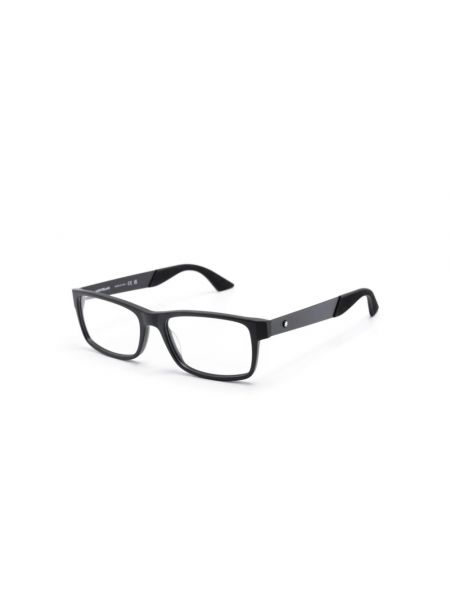 Czarne okulary korekcyjne Montblanc
