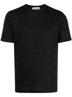 T-shirt Moschino svart