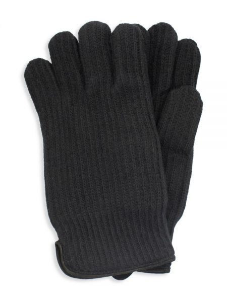 Кашемировые перчатки Portolano черные