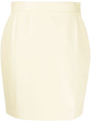 Žluté mini sukně Nanushka